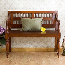 Wendell Mahogany Bench