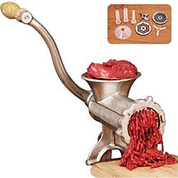 Deluxe Heavy-duty Number 10 Manual Tinned Meat Grinder