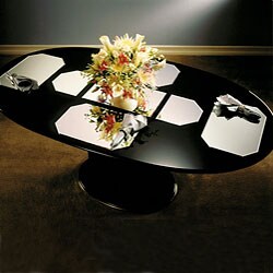 Luxurious Beveled Mirror Place Setting