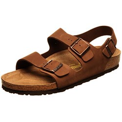 Birkenstock Men's 'Milano' Cocoa Nubuck Sandals