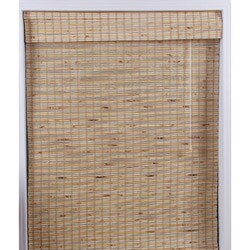 Mandalin Bamboo Roman Shade (16 in. x 74 in.)