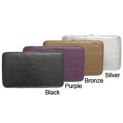Je Veux Women's Faux Leather Clip Wallet