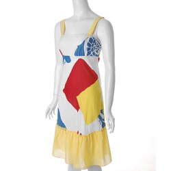 Y Apparel Junior's Bright Sleeveless Sundress