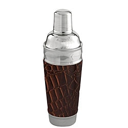 Brown Leather 9-inch Martini / Cocktail Shaker