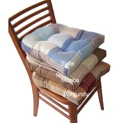 Berwick Plaid Nonslip Chair Pads (Set of 4)