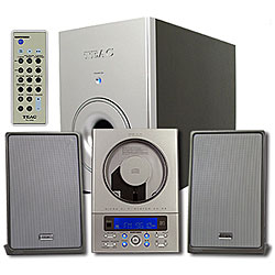 Teac MC-DX20S 45-watt Ultra-thin Clock/Radio/CD