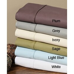 Solid Egyptian Cotton 600 Thread Count Sheet Set (Cal King)