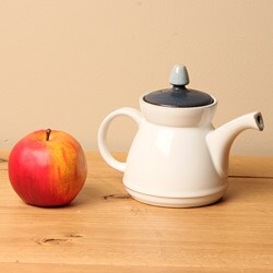 Denby 'Blue Jetty' Navy/ White Small Teapot