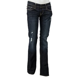 Taverniti Women's 5-pocket Bootleg Jeans