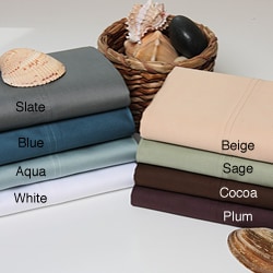 Pima Cotton 550 Thread Count Solid Sheet Set