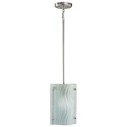Mini Pendant Light with Brushed Nickel Finish