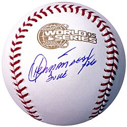 Orlando Hernandez Signed 2005 World Series Baseball