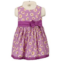 FINAL SALE Laura Ashley Infant Girl's Purple Floral Dress