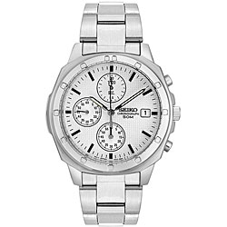 Seiko Men's Stainless Steel Chronograph Watch