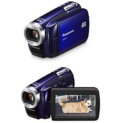 Panasonic SDR-S7 Shock-resistant Camcorder w/ Bonus Case