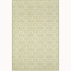 Martha Stewart Bloomery Linden Cotton Rug (7'9 x 9'9)