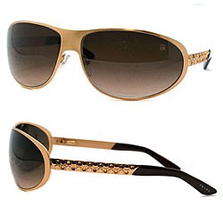 Prada PR 59IS Women's Shiny Gold Sunglasses