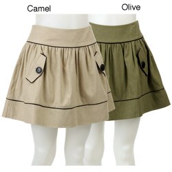 Kensie Girl Junior's Linen Skirt