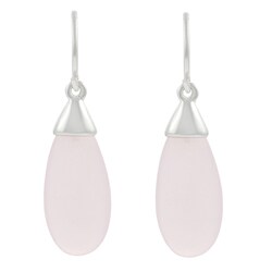 Sterling Silver Synthetic Gemstone Earrings