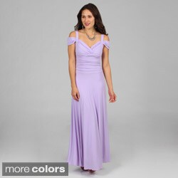 Evanese Women's Off-the-Shoulder Long Gown