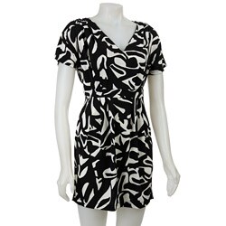 Essentials by A.B.S. Women's Printed Dress