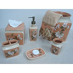 Jessica McClintock 'Astrid' Spice 6-piece Bath Set