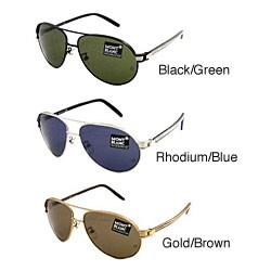 Mont Blanc MB 127 Men's Aviator Sunglasses 