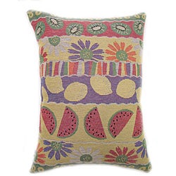 Fruit Salad Tapestry Throw Pillows (Set of 2)
