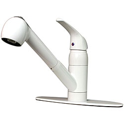 Price Pfister Single-handle White Kitchen Pull-out Faucet