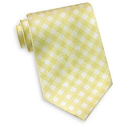 Gianni Palazzi by Domani Men's Diamond Pattern Silk Tie