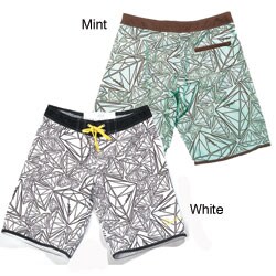 Jetpilot Luxury Diamond-pattern Boardshorts