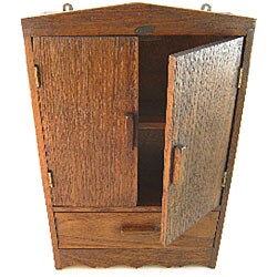 Reclaimed Teak Wood Curio Cabinet (Thailand)