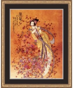 'Goddess of Prosperity' Framed Art Print