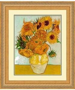 Vincent van Gogh 'Sunflowers' Framed Art Print
