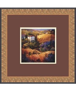 Nancy O'Toole 'Evening Glow Tuscany' Framed Art Print