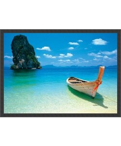 'Phuket' Framed Textured Art Print