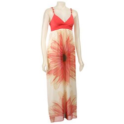 FINAL SALE La Belle Junior's Floral Maxi Dress