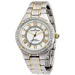 Anne Klein Women's Two-tone Diamond Watch
