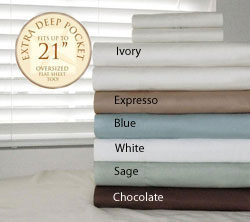 Egyptian Cotton 500 Thread Count Deep Pocket Sheet Set