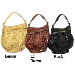 Jessica Simpson 'Azza' Glazed Anaconda Hobo-style Bag