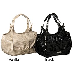 Jessica Simpson Glazed Anaconda 'Azza' Satchel