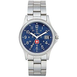 Swiss Military Conquest Men's Blue Dial Watch