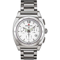 Swiss Military Men's White Lynx Chronograph Watch
