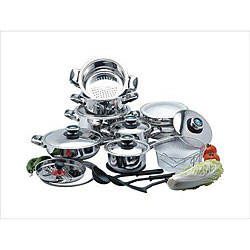 Surgical Stainless Steel 25-piece Cookware Set