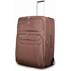 Wenger Chateau Collection Mocha 27.5-inch Upright Luggage