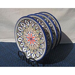 Set of 4 Tabarka 8-inch Side Plate (Tunisia)
