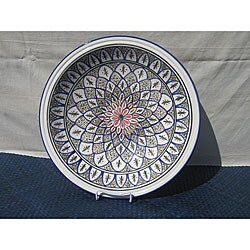 Tabarka Design Large Serving Bowl (Tunisia)