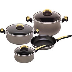 Due Cristal Enamel-on-Steel 7-piece Cookware Set
