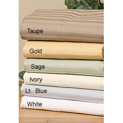 Satin Stripe 1500 Thread Count Egyptian Cotton Sheet Set