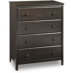 Ebony 4-drawer Chest